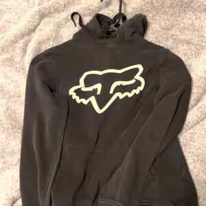 Kids Fox Black Hoodie